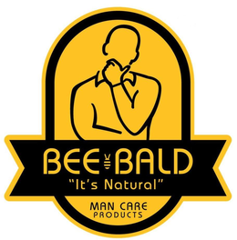 BEE BALD "IT'S NATURAL" MAN CARE PRODUCTS trademark