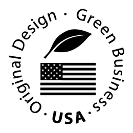 ORIGINAL DESIGN · GREEN BUSINESS · USA · trademark