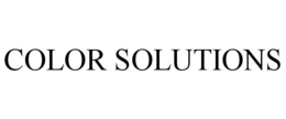 COLOR SOLUTIONS trademark