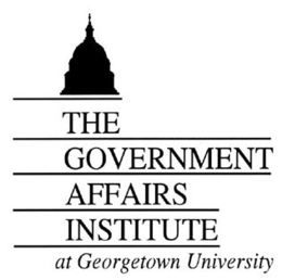 THE GOVERNMENT AFFAIRS INSTITUTE AT GEORGETOWN UNIVERSITY trademark