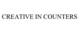 CREATIVE IN COUNTERS trademark