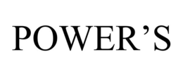POWER'S trademark