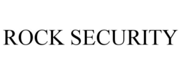 ROCK SECURITY trademark
