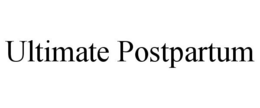 ULTIMATE POSTPARTUM trademark