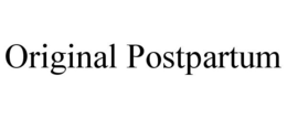 ORIGINAL POSTPARTUM trademark