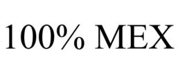 100% MEX trademark