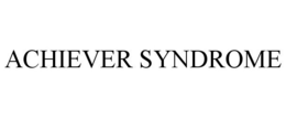 ACHIEVER SYNDROME trademark