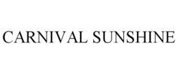 CARNIVAL SUNSHINE trademark