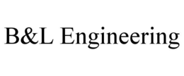 B&L ENGINEERING trademark