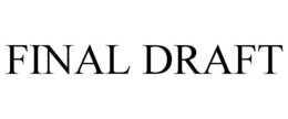 FINAL DRAFT trademark