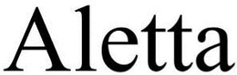 ALETTA trademark