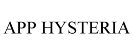 APP HYSTERIA trademark