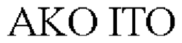 AKO ITO trademark