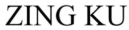 ZING KU trademark
