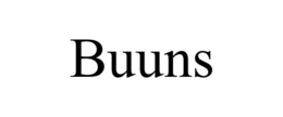 BUUNS trademark