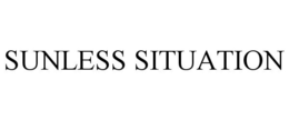 SUNLESS SITUATION trademark