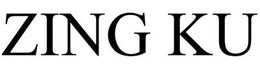ZING KU trademark