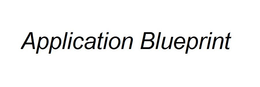 APPLICATION BLUEPRINT trademark