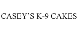 CASEY'S K-9 CAKES trademark