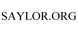 SAYLOR.ORG trademark
