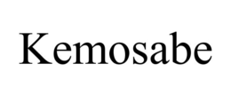 KEMOSABE trademark