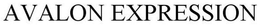 AVALON EXPRESSION trademark