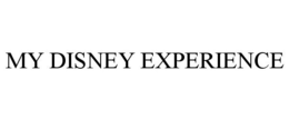 MY DISNEY EXPERIENCE trademark