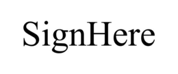 SIGNHERE trademark