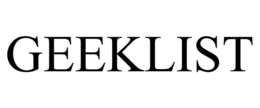 GEEKLIST trademark