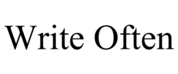 WRITE OFTEN trademark