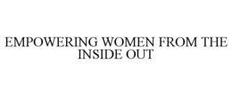EMPOWERING WOMEN FROM THE INSIDE OUT trademark