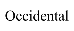 OCCIDENTAL trademark