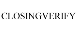 CLOSINGVERIFY trademark