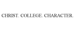 CHRIST. COLLEGE. CHARACTER. trademark