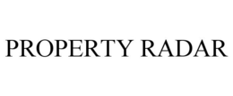 PROPERTY RADAR trademark