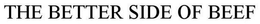 THE BETTER SIDE OF BEEF trademark