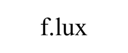 F.LUX trademark