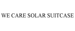 WE CARE SOLAR SUITCASE trademark