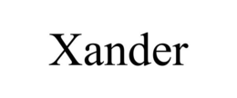 XANDER trademark