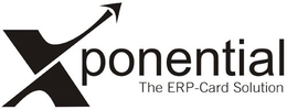 XPONENTIAL THE ERP-CARD SOLUTION trademark