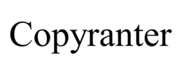COPYRANTER trademark