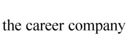 THE CAREER COMPANY trademark