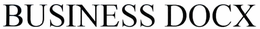 BUSINESS DOCX trademark