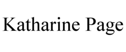 KATHARINE PAGE trademark