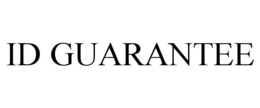 ID GUARANTEE trademark