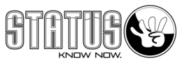 STATUS KNOW NOW. trademark