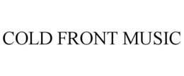 COLD FRONT MUSIC trademark