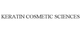 KERATIN COSMETIC SCIENCES trademark