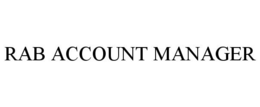 RAB ACCOUNT MANAGER trademark