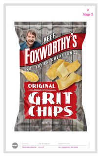JEFF FOXWORTHY'S ORIGINAL GRIT CHIPS trademark